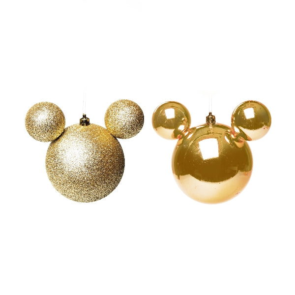 Bola Lisa e Glitter Disney Ouro