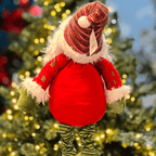 Papai Noel Vermelho e Verde Tamanho Ajustavel 96cm