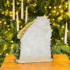 Sagrada Familia Com Frase de Resina 24,5x21,5x11cm