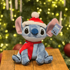 Stitch Natalino de Pelúcia 15cm