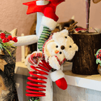 Boneco de Neve Natalino Mola para Pendurar 63cm