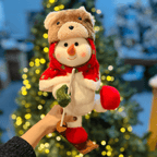Boneco de Neve Natalino Esqui 38cm