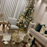 Árvore de Natal 1,8m Decoração Golden Elegance