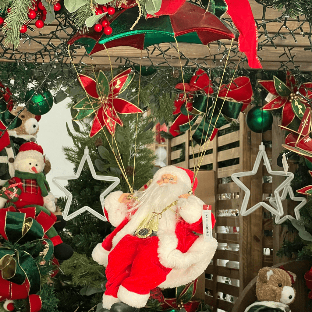 Papai Noel no Paraquedas 70cm