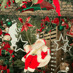 Papai Noel no Paraquedas 70cm