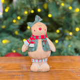 Gingerbread Natalino Filha de Resina 16cm