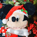 Cabeça Mickey Pelucia Disney 20cm