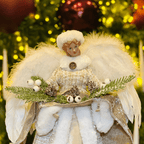 Anjo Natalino Champanhe 40cm