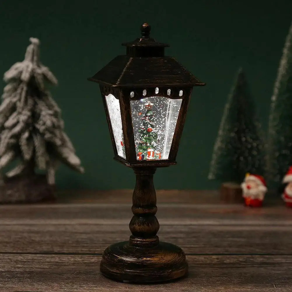 Gloco de Neve Paisagem com Led 21CM