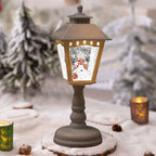 Gloco de Neve Paisagem com Led 21CM
