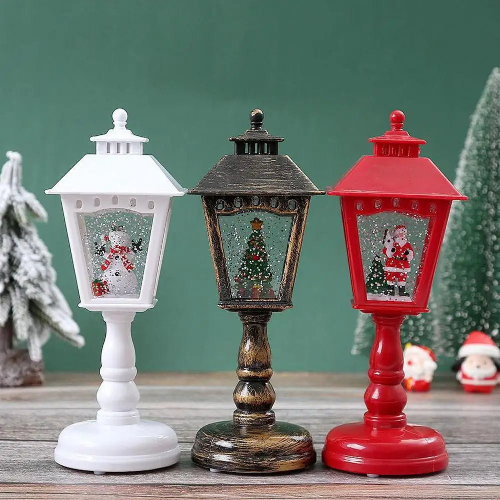 Gloco de Neve Paisagem com Led 21CM