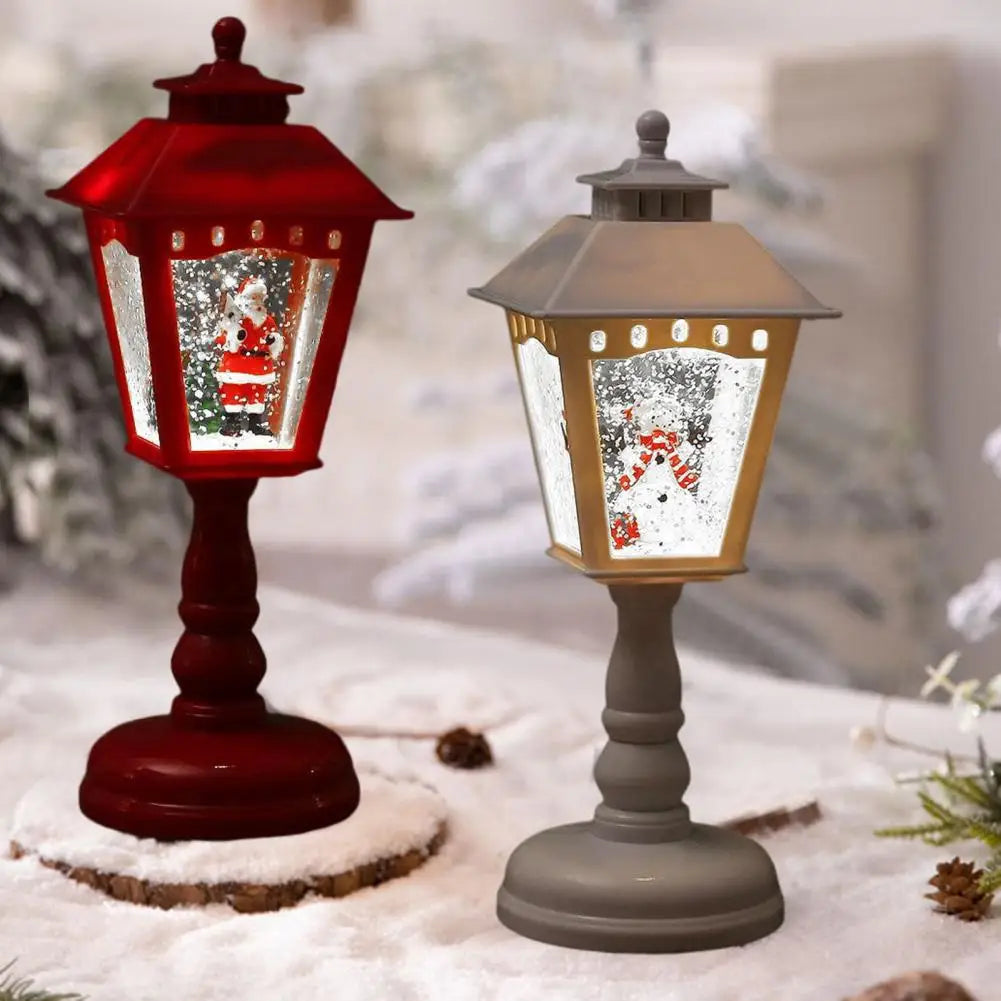 Gloco de Neve Paisagem com Led 21CM