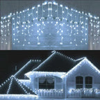 Cortina de Luzes LED Natalinas – Encanto e Magia para sua Casa