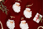 Kit 04 Enfeites Do Papai Noel
