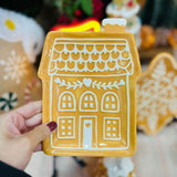 Travessa em Formato de Casa Ginger - 2,5x19x14cm