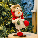 Boneco de Neve Natalino Esqui 38cm