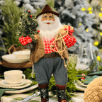 Papai Noel Gaúcho Colecionavel 40cm