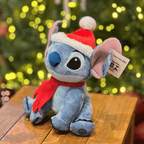 Stitch Natalino de Pelúcia 15cm