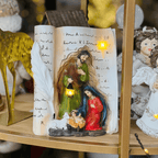 Sagrada Familia no Livro de Resina Com Led 21cm