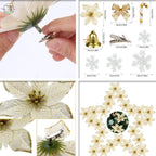 Kit 120 Enfeites De Natal para Decoração árvore