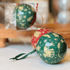 Jogo Com 4 Bolas Natalinas Harry Potter 8cm