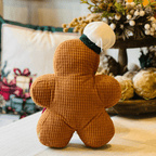Gingerbread Natalino de Pelúcia Cozinheiro Vermelho 32cm