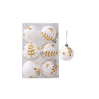 Kit 6 Peças Bolas De Natal
