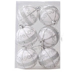 Kit 6 Peças Bolas De Natal